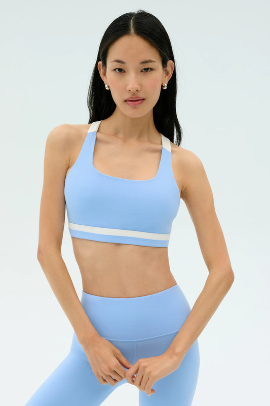 SPLITS59 - Miles Rigor Bra - Skylight/White
