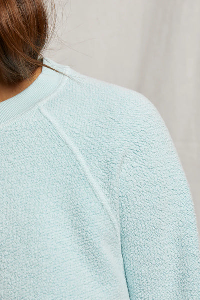 Perfect White Tee - Ziggy Sweatshirt - Iced Aqua