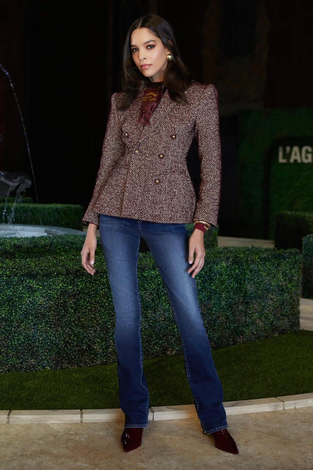 Karima Double Breasted Blazer