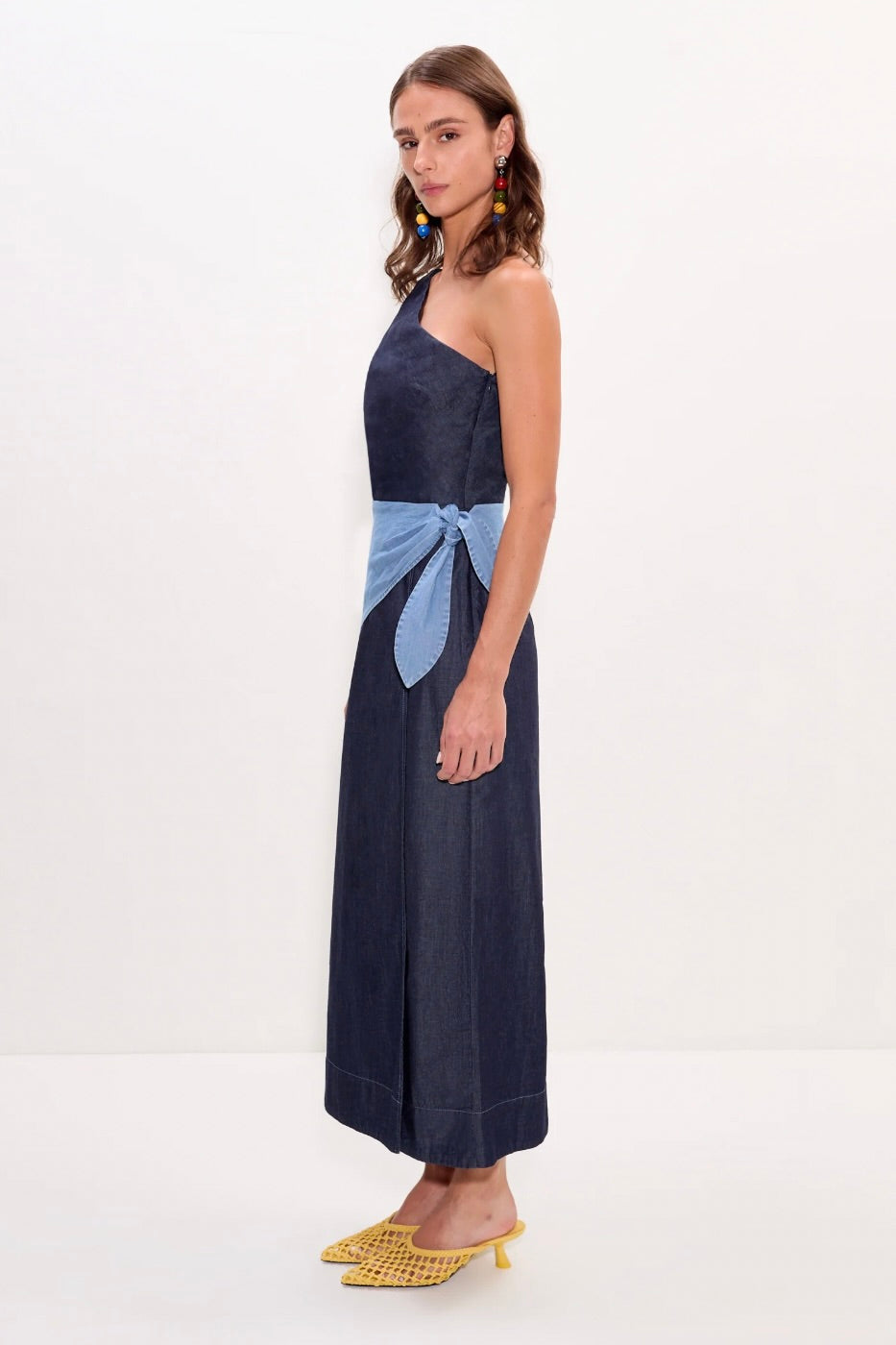 Belem Chambray Midi Dress