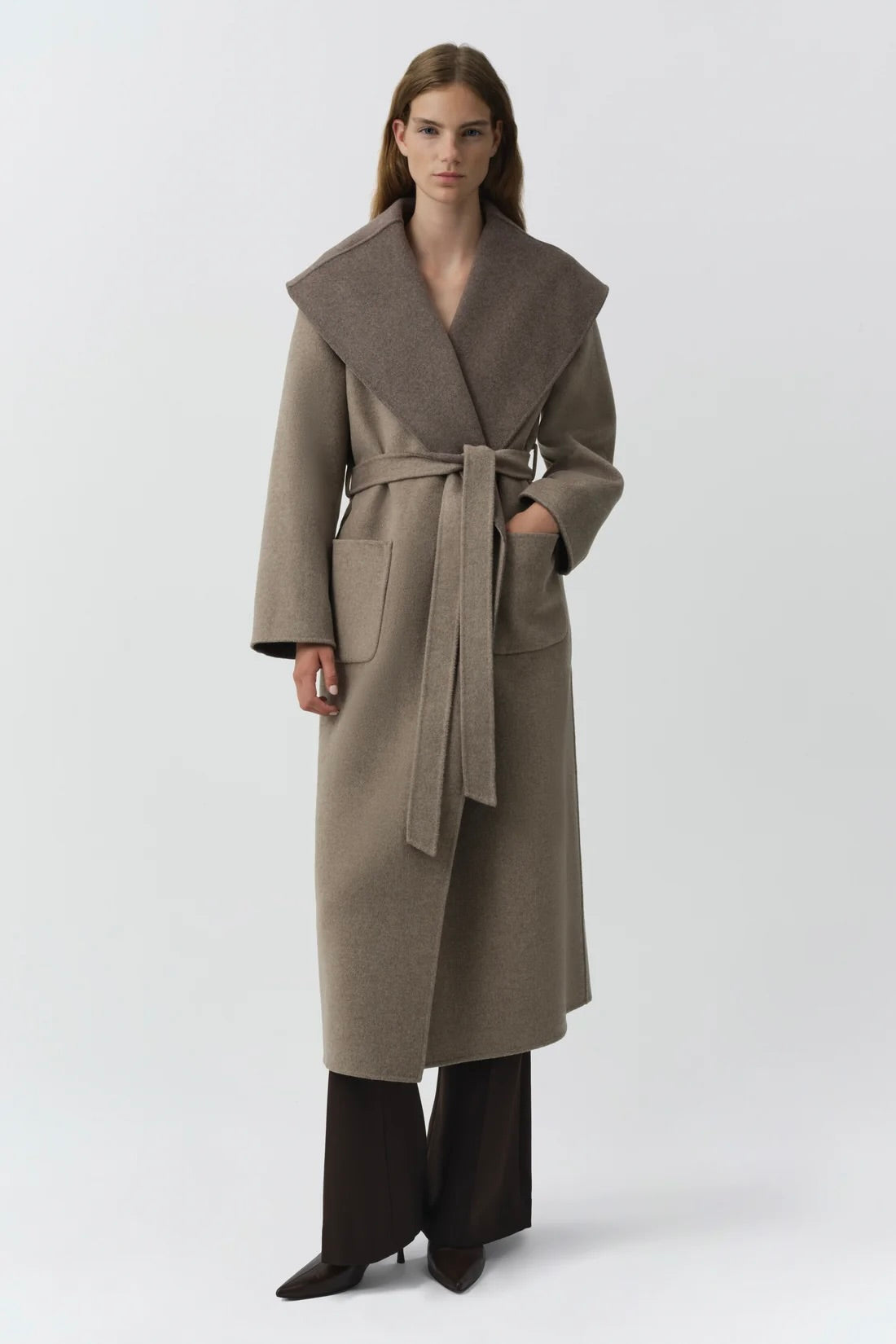 Allura Reversible Belted Coat
