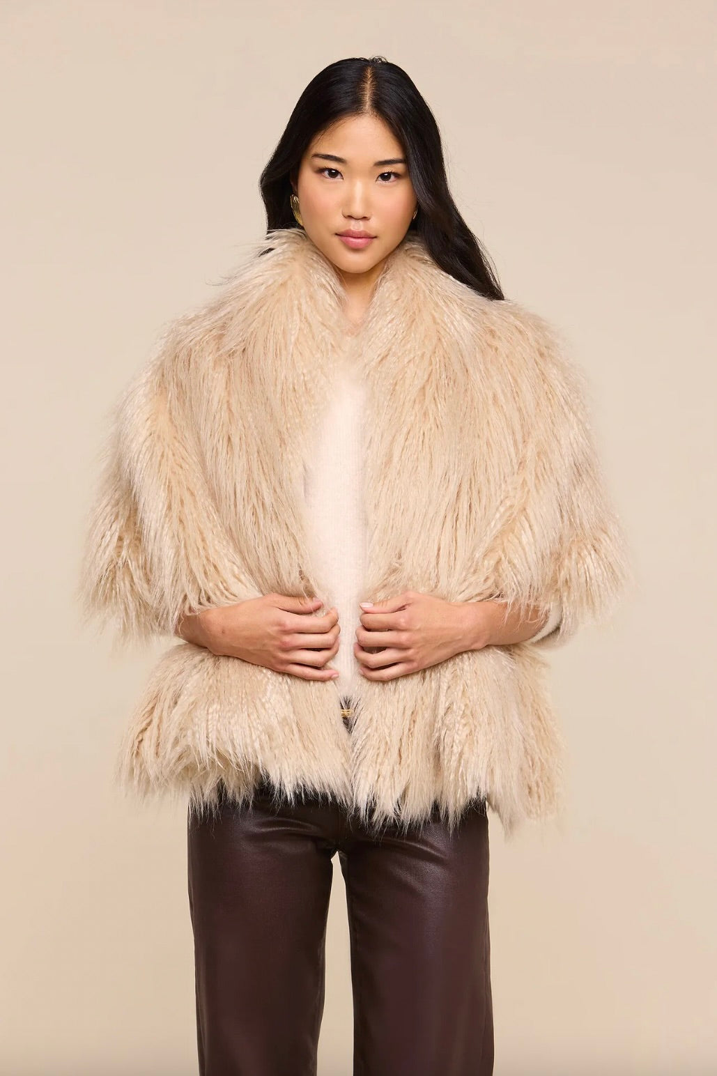 Sabine Faux Fur Stole Scarf