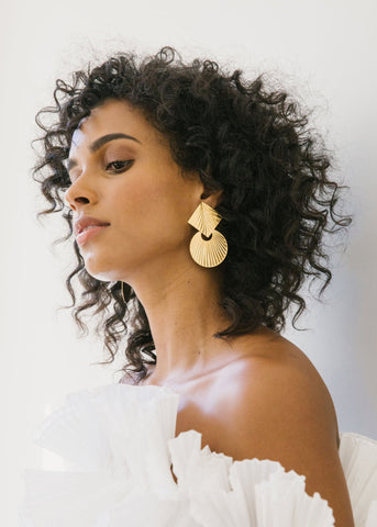 Jennifer Behr - Giovanna Earring - Gold