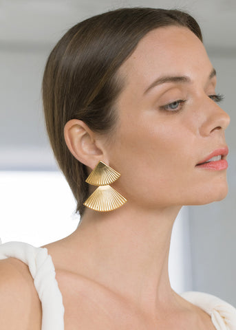 Jennifer Behr - Vanna Earring - Gold