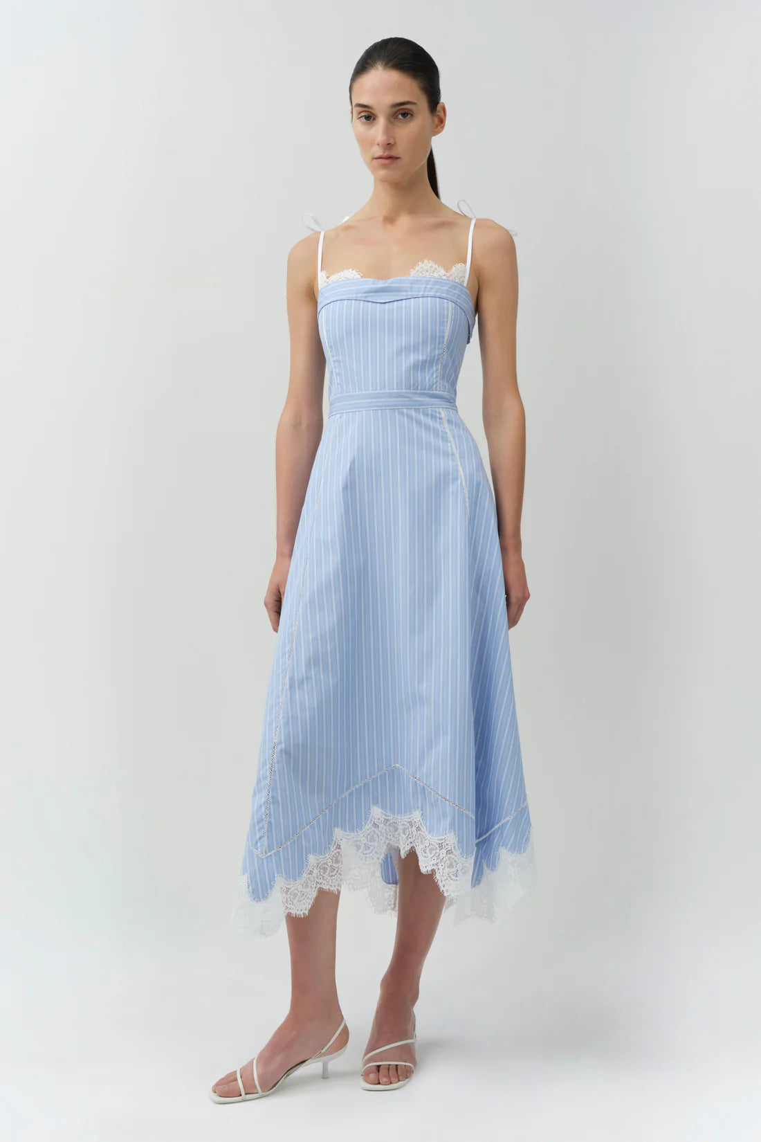 Avaleigh Cotton Lace Midi Dress