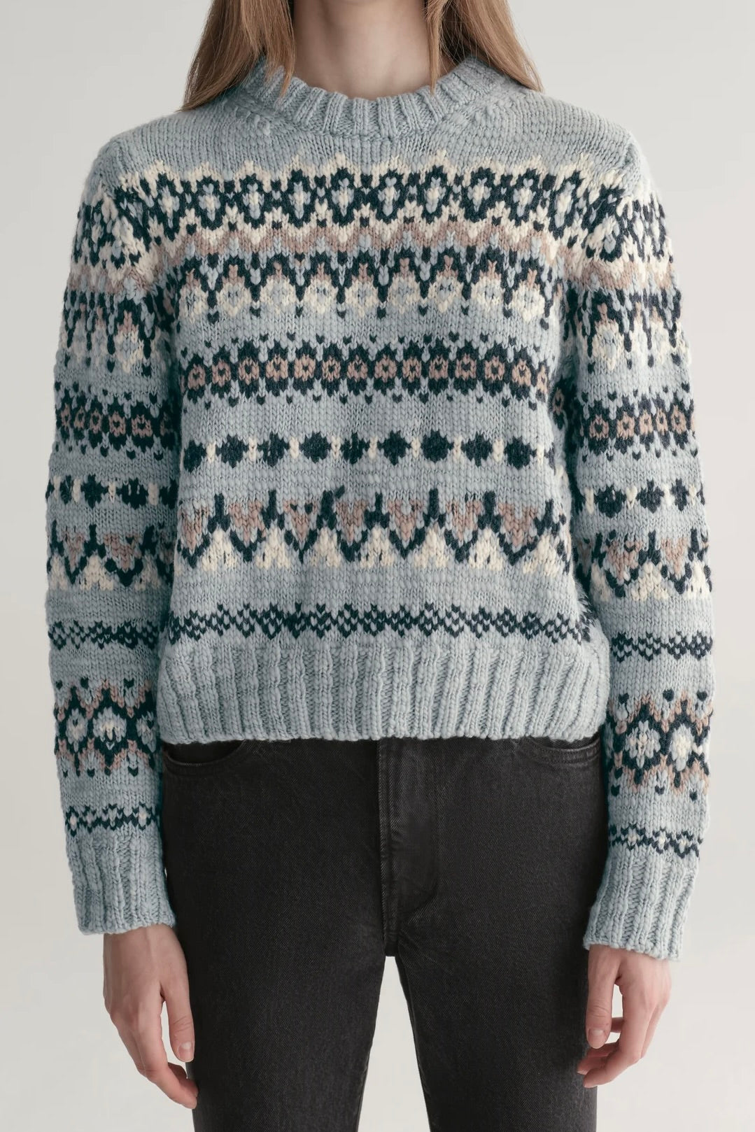 Ella Fairisle Merino Sweater