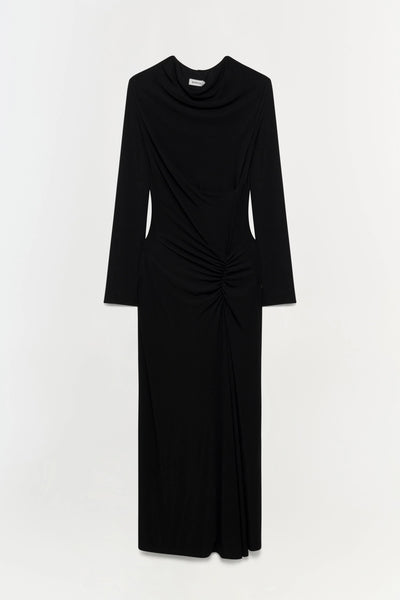 SIMKHAI - Ferrera Midi Dress - Black