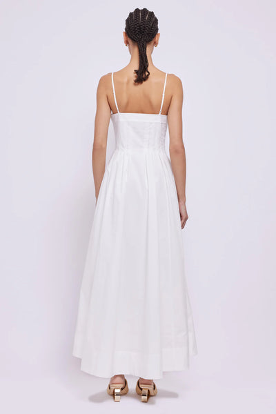 SIMKHAI - Kittiya Midi Dress - White