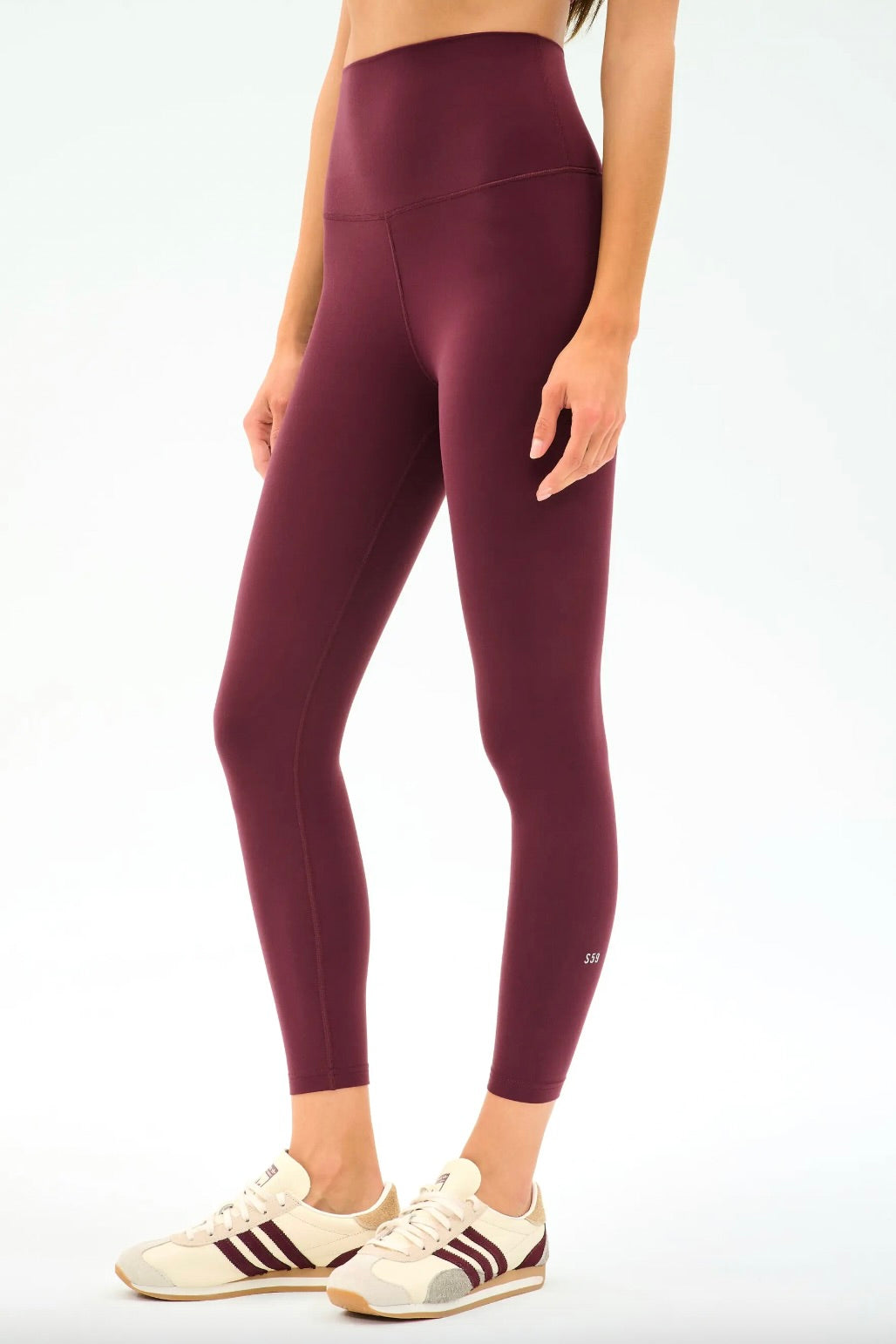 Airweight Super High Waist 7/8 - Dark Cherry