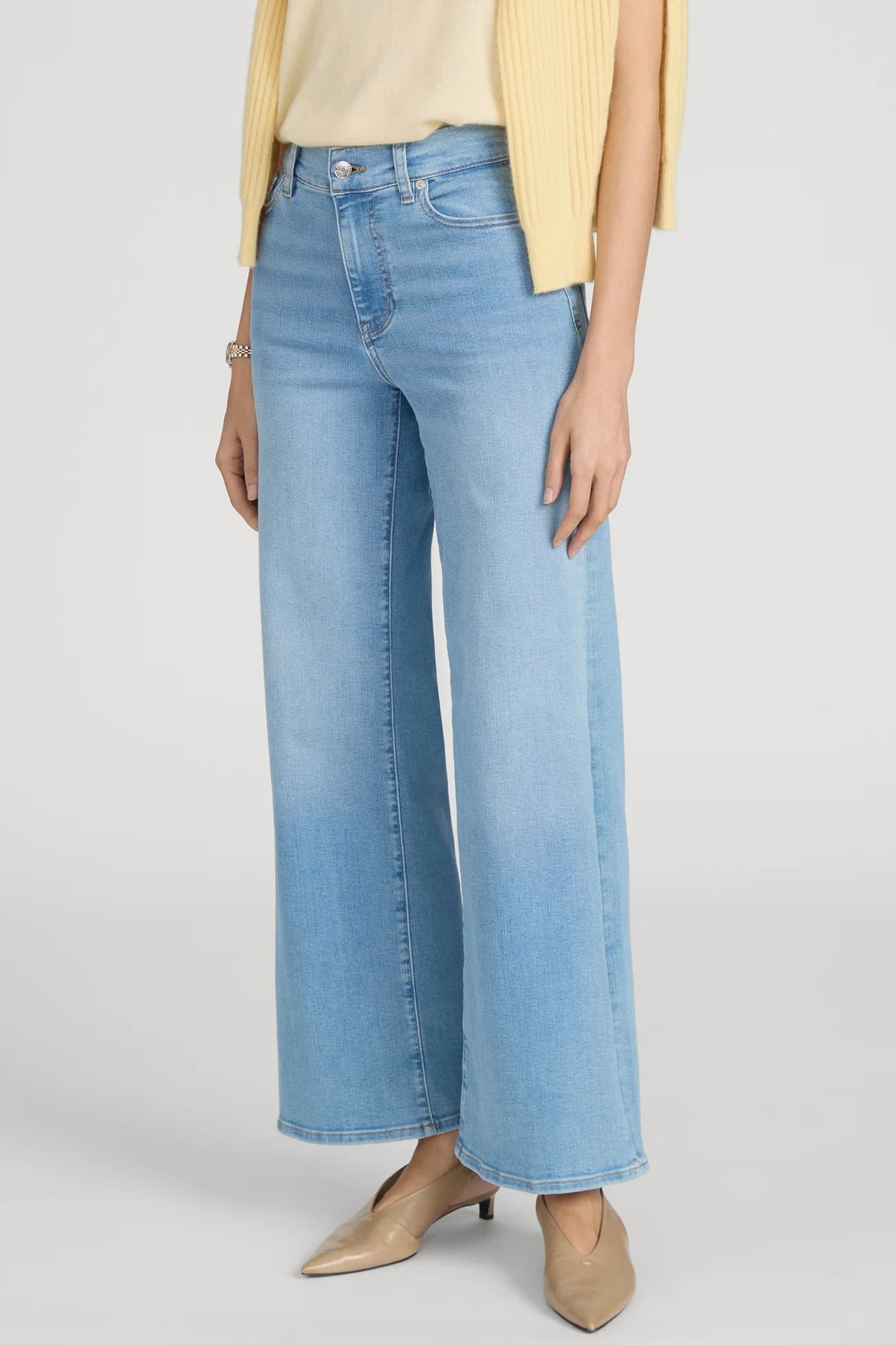 Le Slim Palazzo Crop - Honeymoon