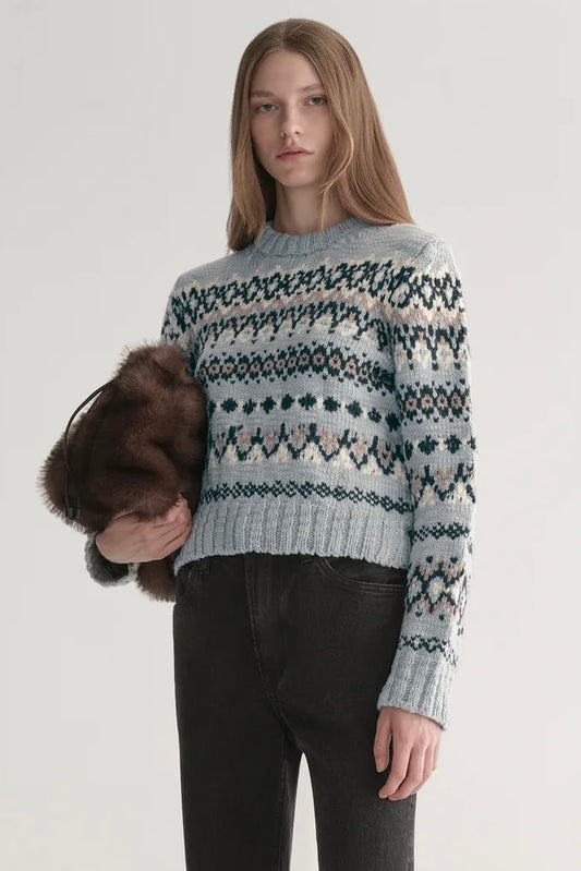 Ella Fairisle Merino Sweater