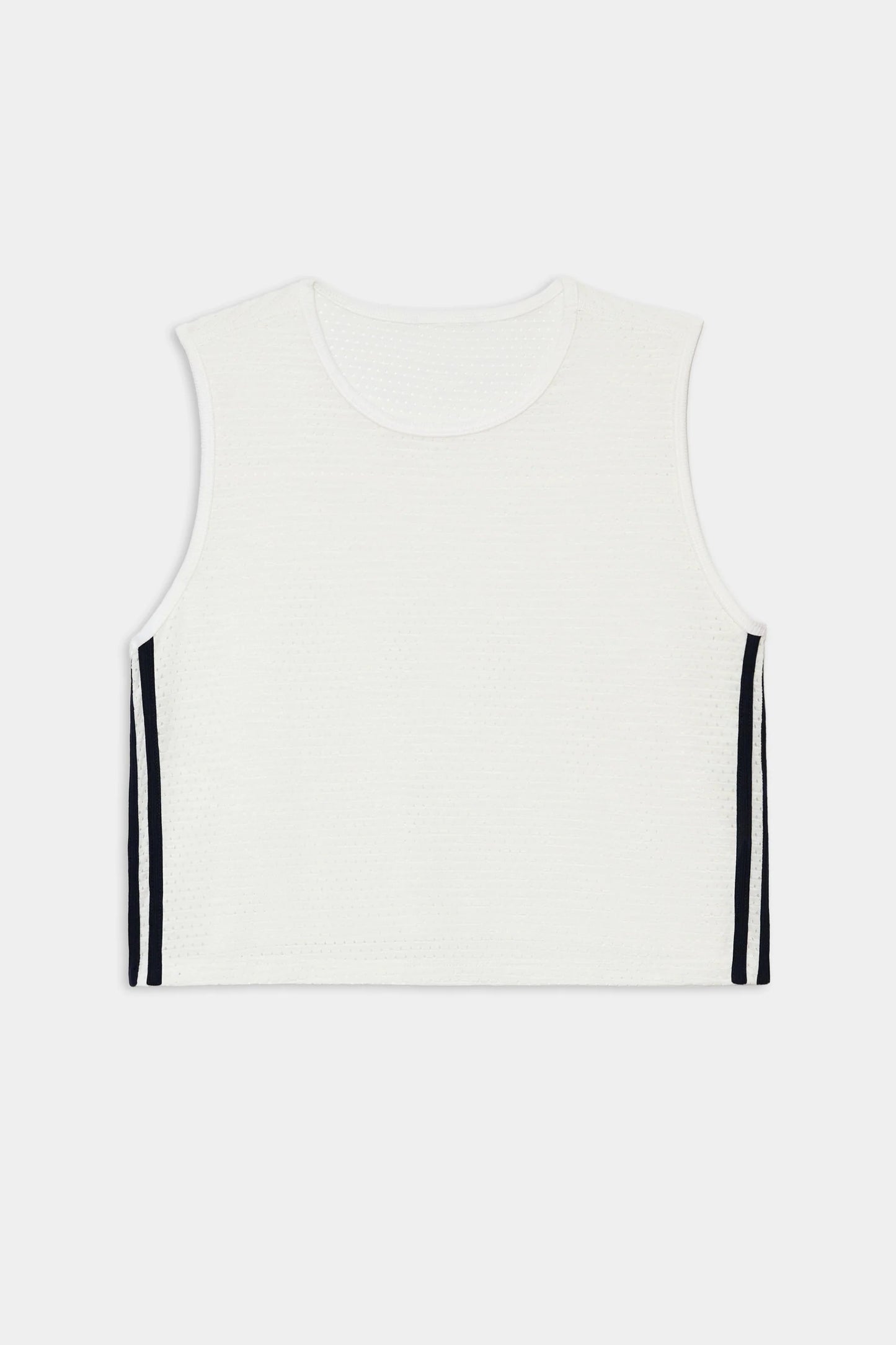 Logan Mesh Tank with Stripe