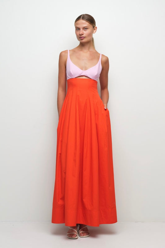 Maddy Cotton Midi Dress