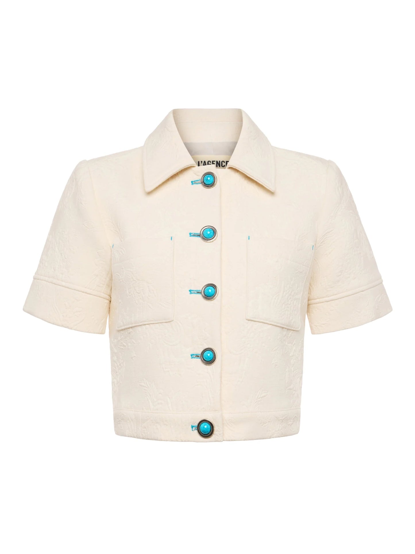 L'AGENCE - Chita Jacquard Jacket - Ivory