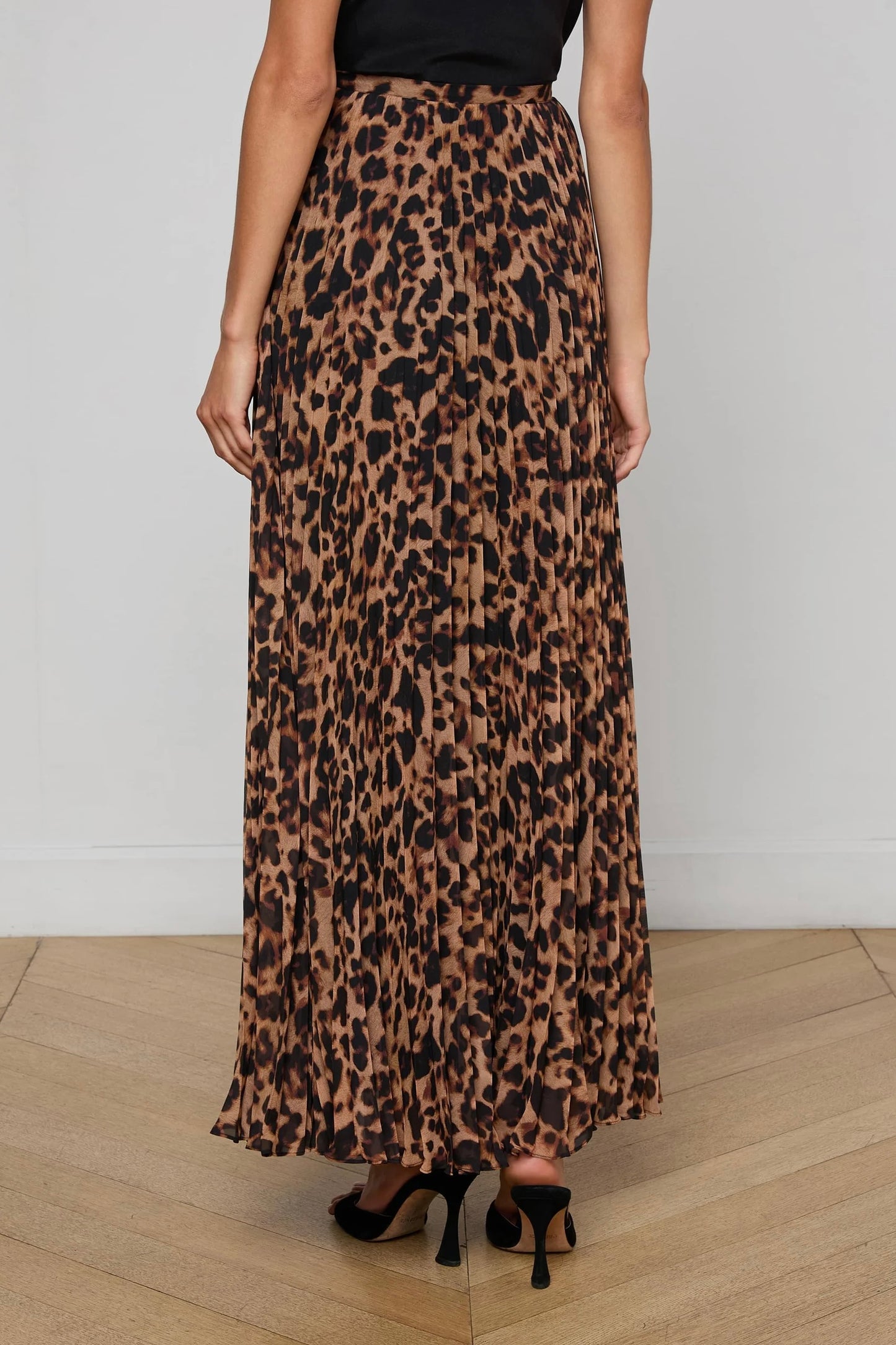 Torin Pleated Maxi Skirt