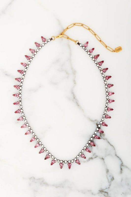 Charleigh Necklace - Pink