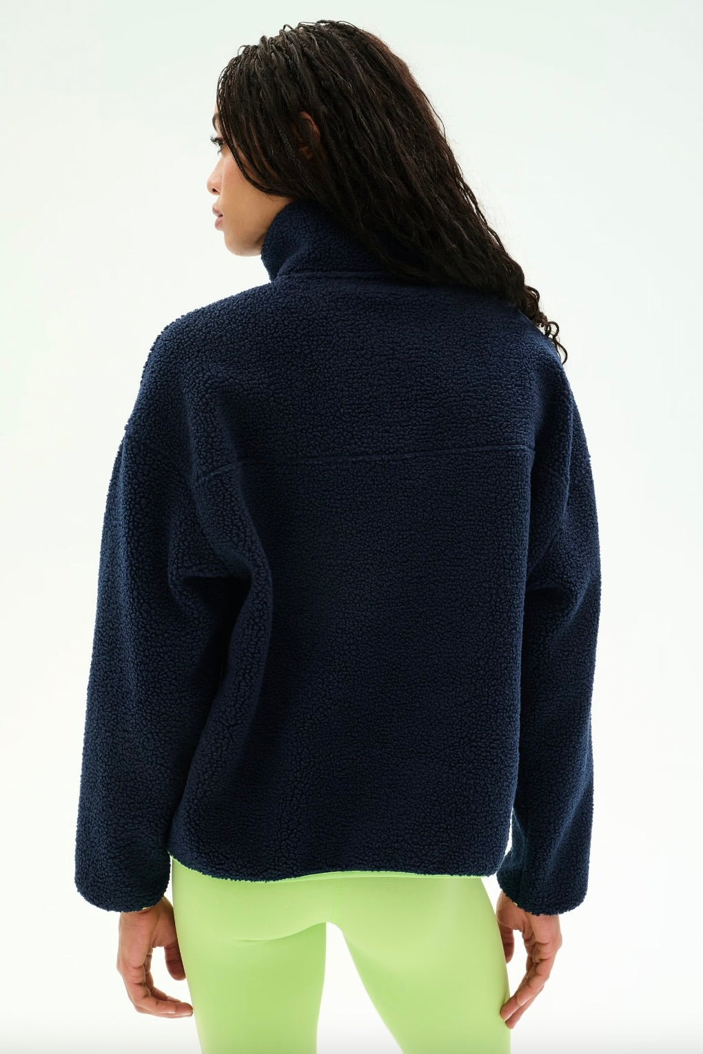 Reese Sherpa Half Zip Pullover