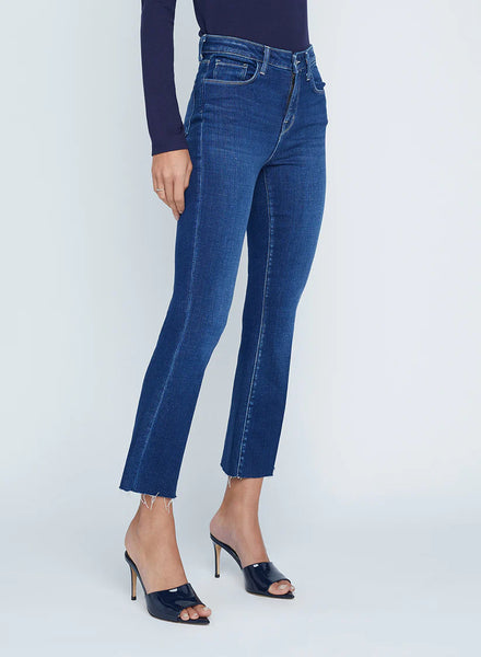 L'AGENCE - Kendra High Rise Crop Flare - Sutton