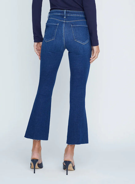 L'AGENCE - Kendra High Rise Crop Flare - Sutton