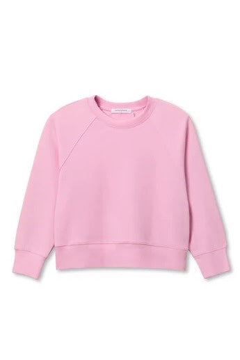 Nell Travel Sweatshirt - Sugar Pink
