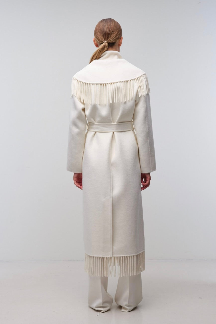 Carrie Fringe Robe Coat