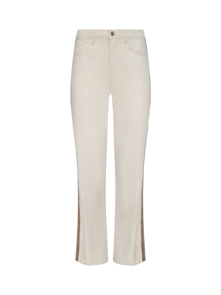 L'AGENCE - Jones Stovepipe Jean - Desert Tan/Taupe