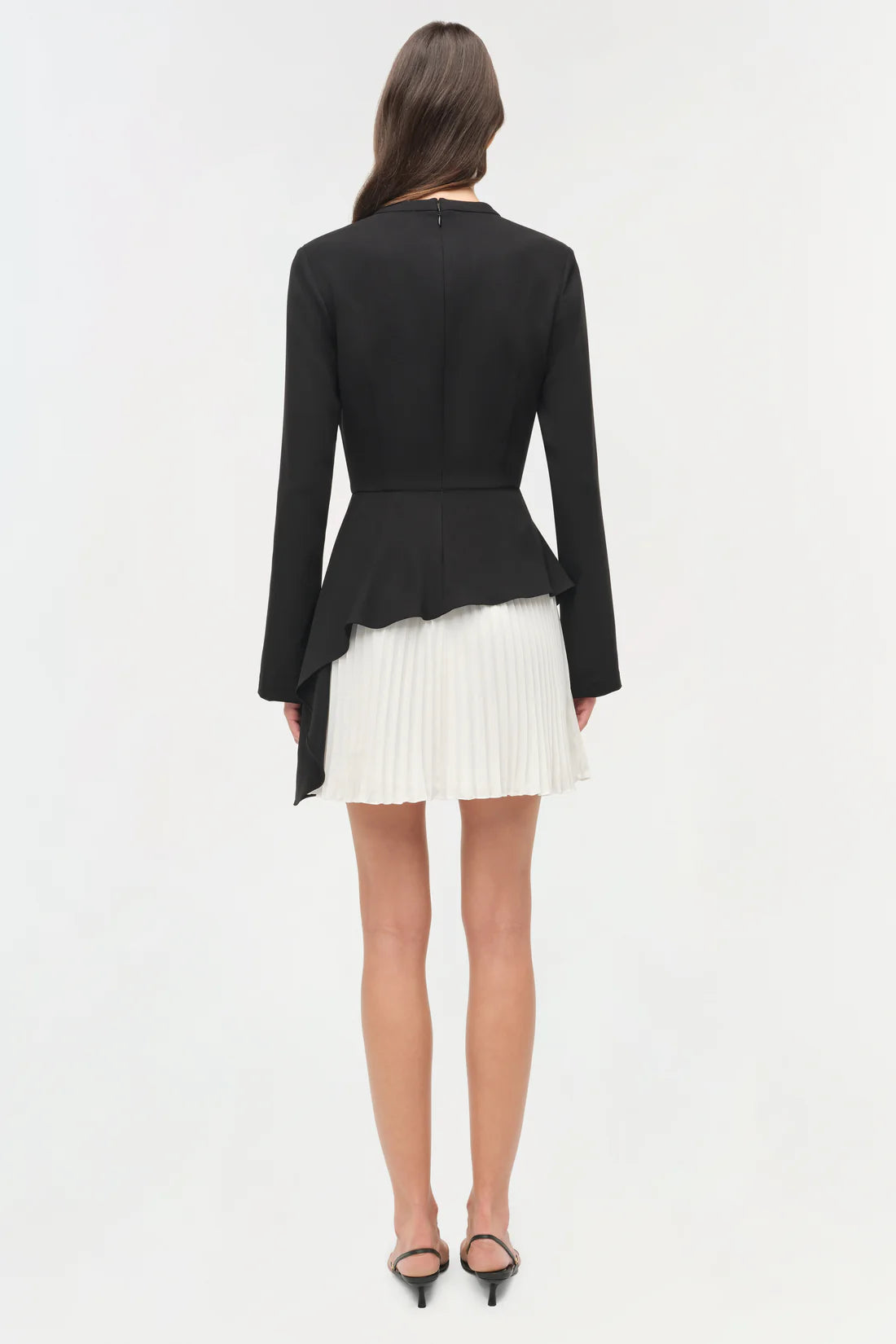 Amberly Pleated Mini Dress