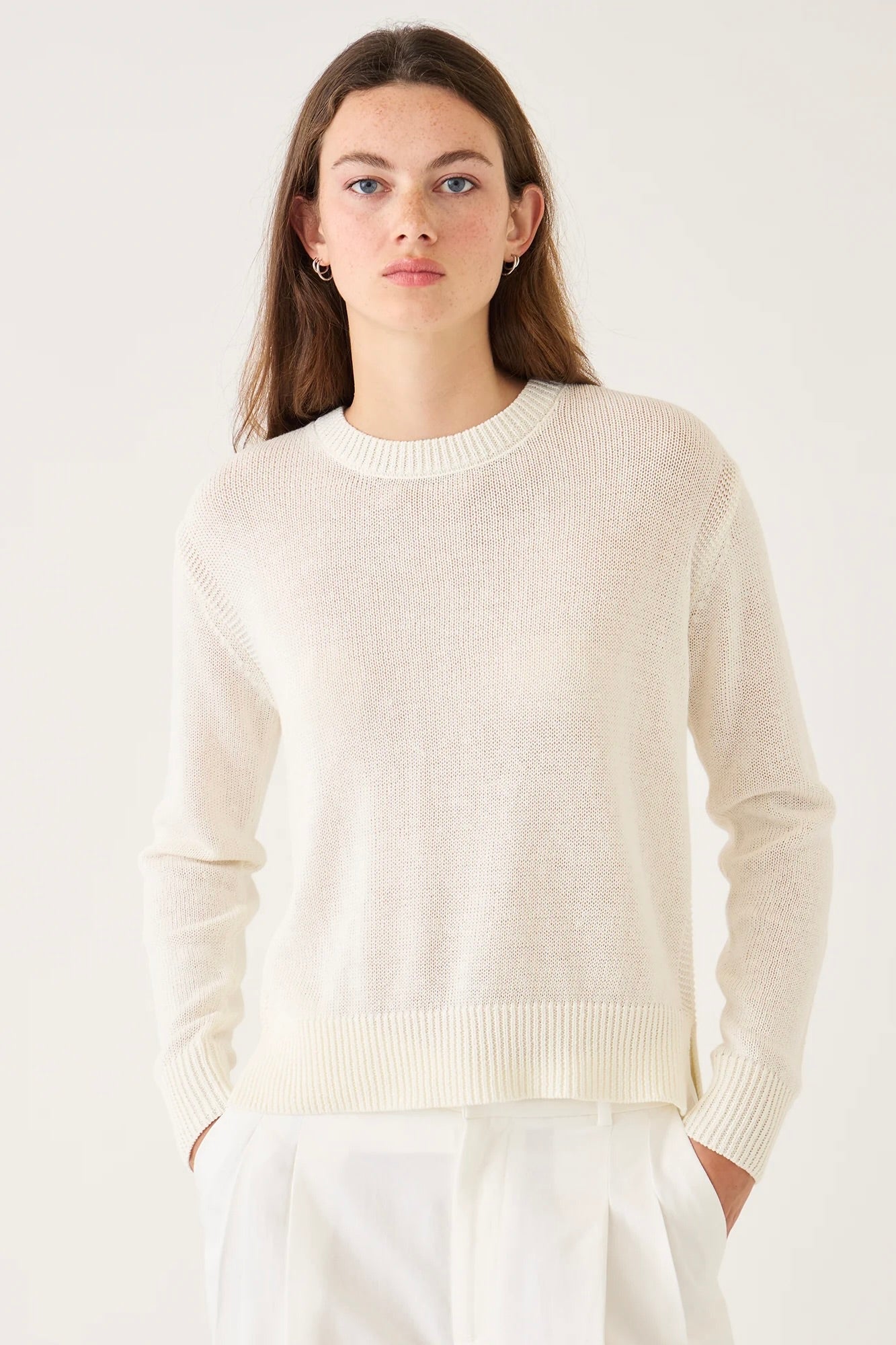 Lana Cotton Linen Sweater