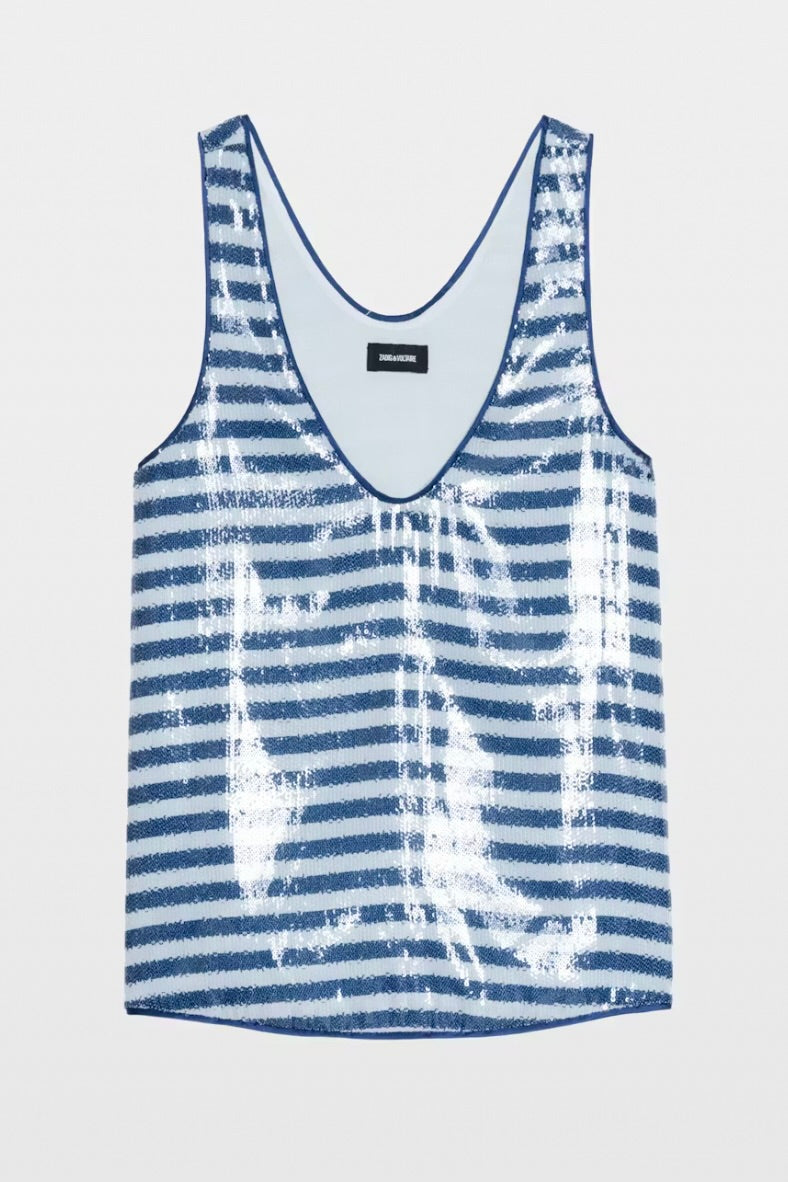 Tarys Sequins Stripe