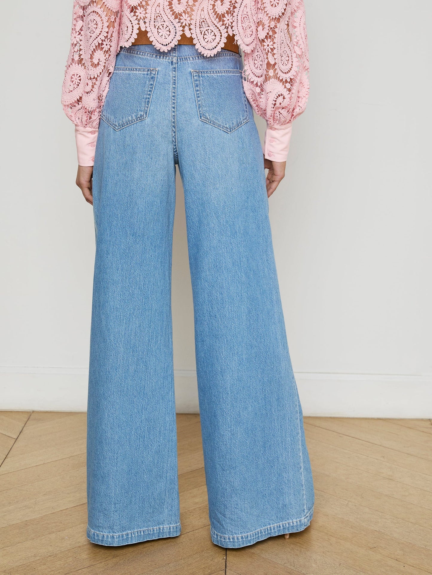 L'AGENCE - Quincy Wide-Leg Jean - Caster