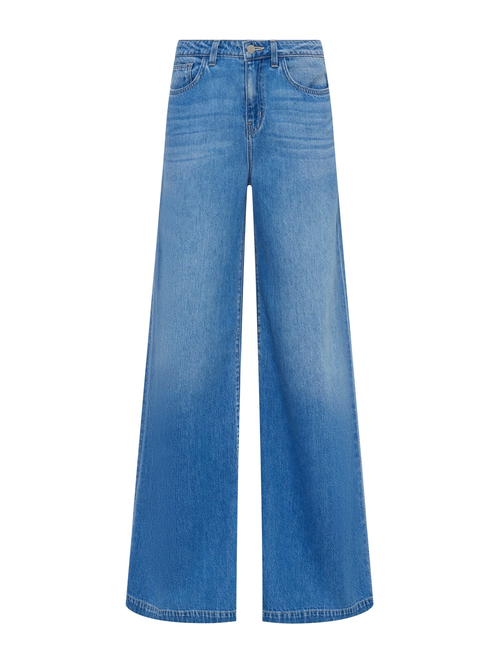 L'AGENCE Quincy Wide-Leg Jean Caster – Gena Chandler