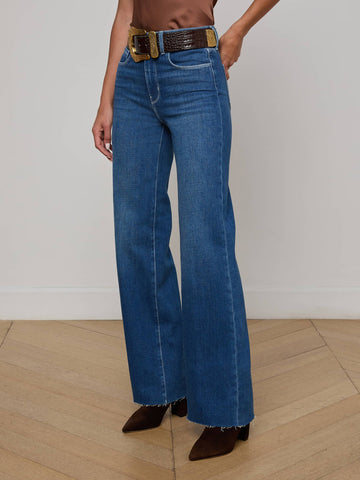 L'AGENCE - Gwenna Wide-Leg Jean - Gage