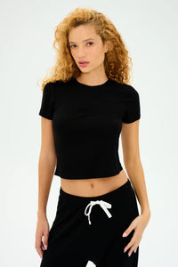 SPLITS59 - Jennie Jersey Tee - Black