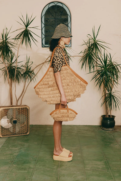 SIMONMILLER - Mini Fringe Mercado Tote - Natural