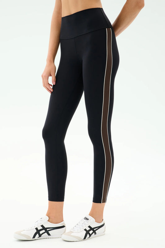 Margot Rigor Legging - Black/Dark Chocolate