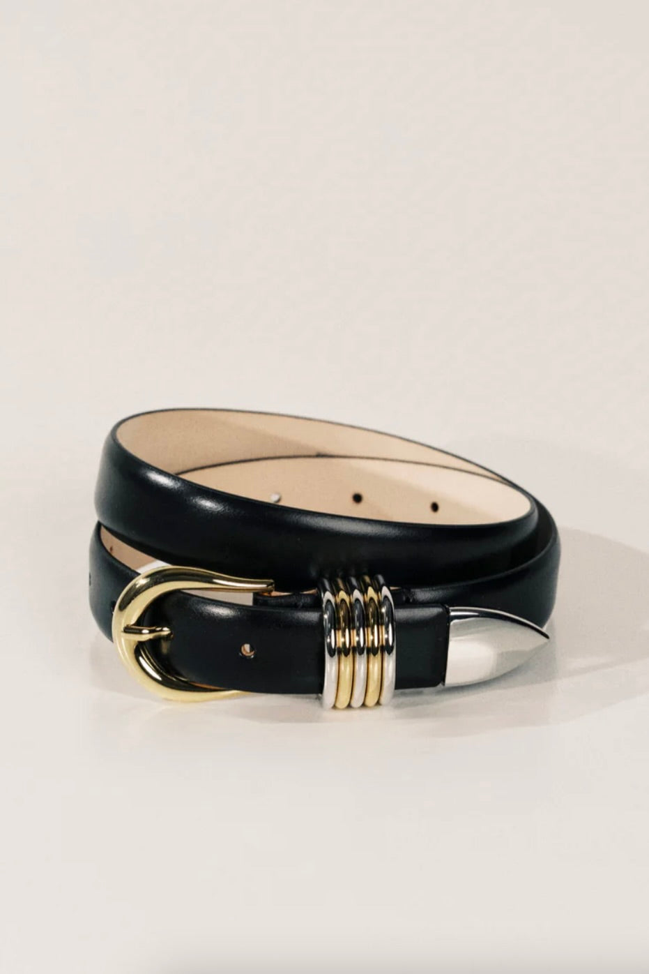 Hollyhock Black Belt - Mixed Metal