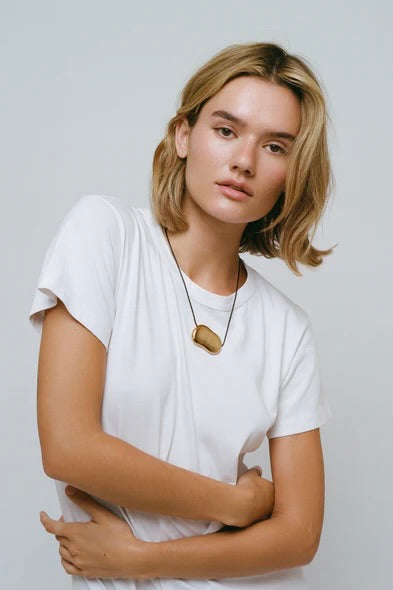 Julia Necklace - Gold/Black