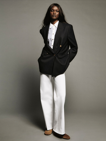 FRAME - Le Slim Palazzo - White