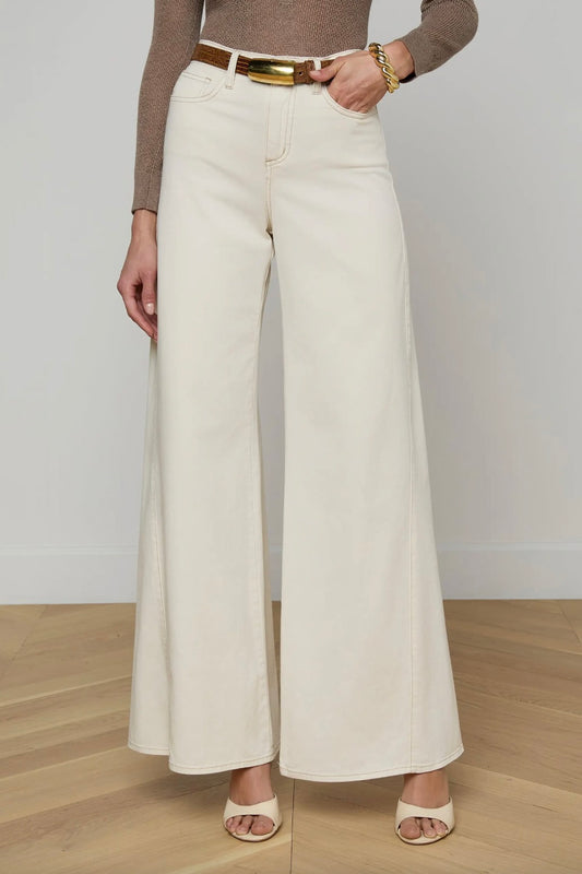 Beau High Rise Wide Leg Jean