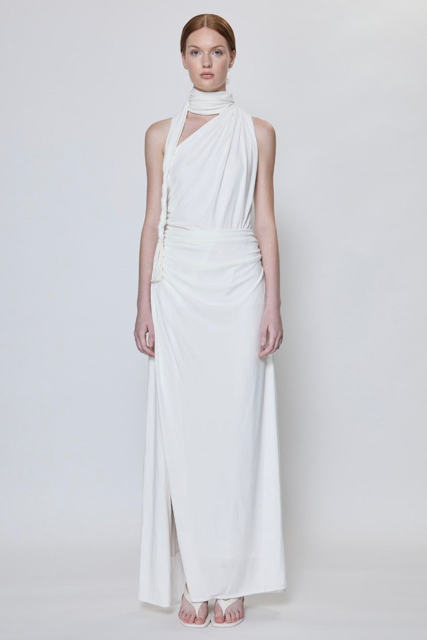 Moira Draped Jersey Gown