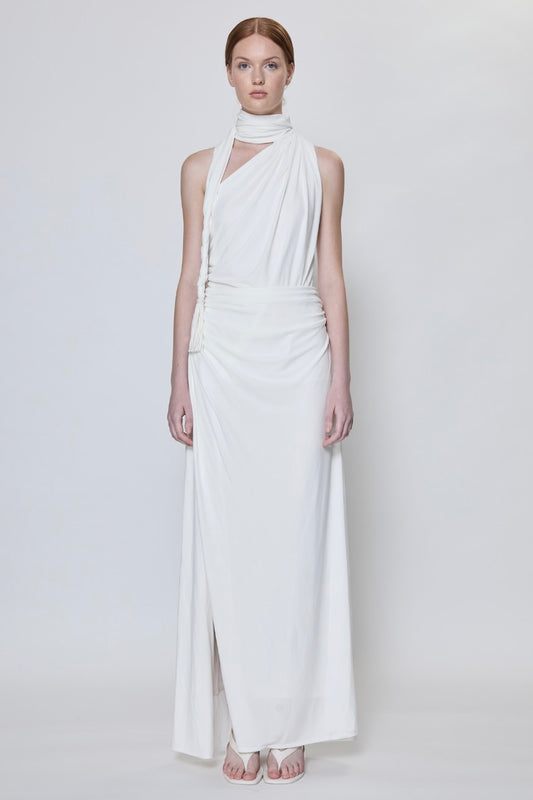Moira Draped Jersey Gown