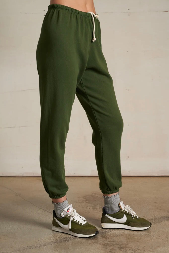 Johnny French Terry Sweatpant - Fern Green