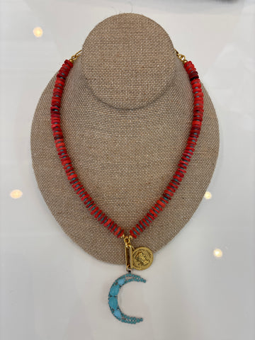 Elizabeth Cole - Lunaire Necklace