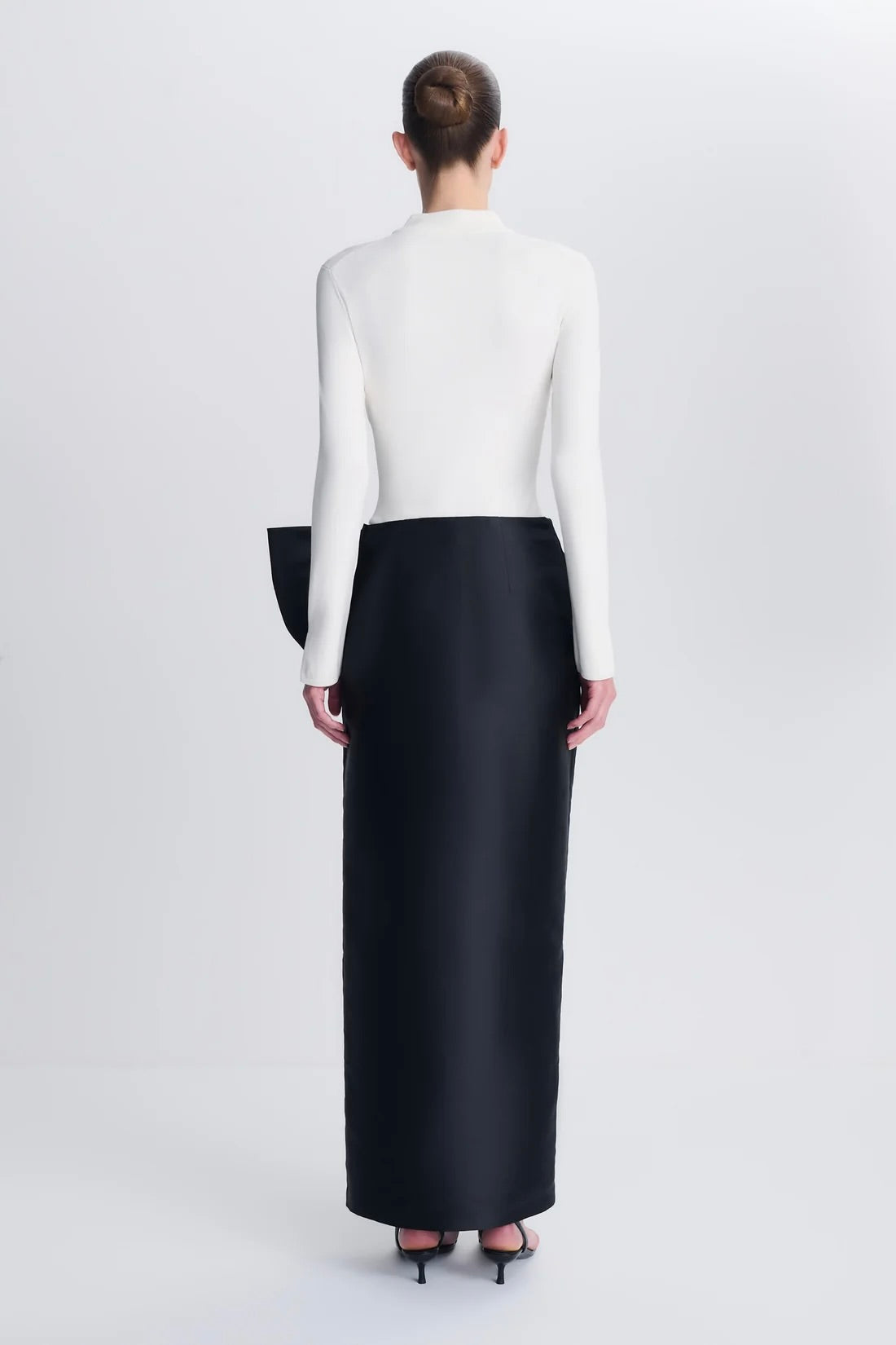 Coralyne Knit Combo Gown