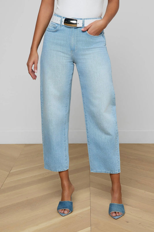 Mallis High Rise Bow Jean