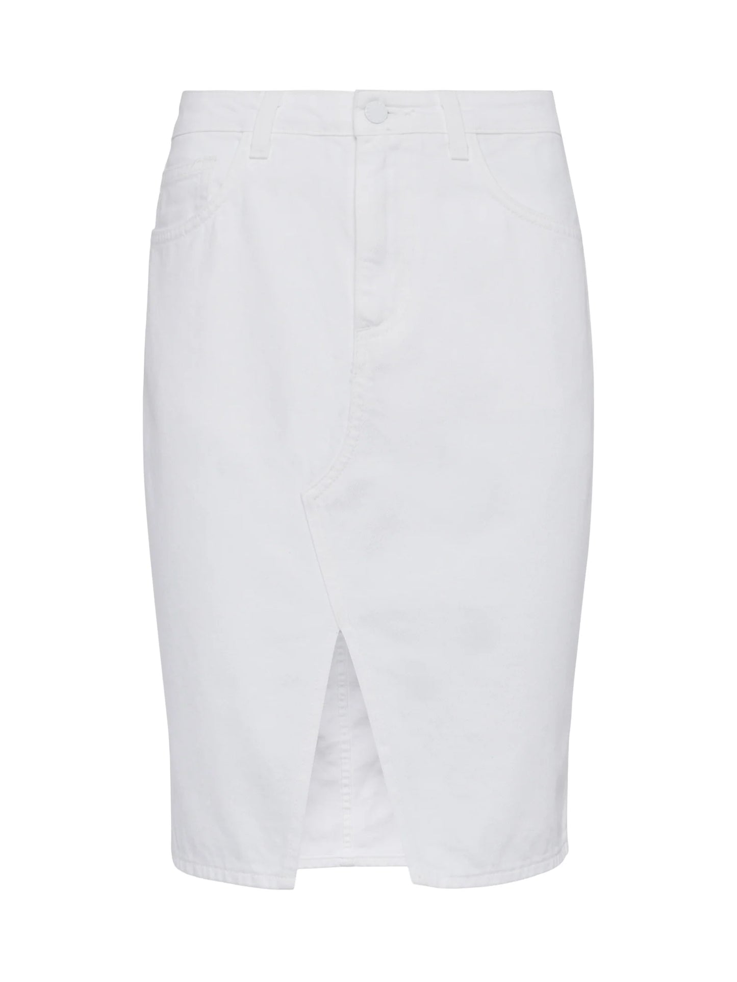 L'AGENCE - Tylee Denim Skirt - Blanc