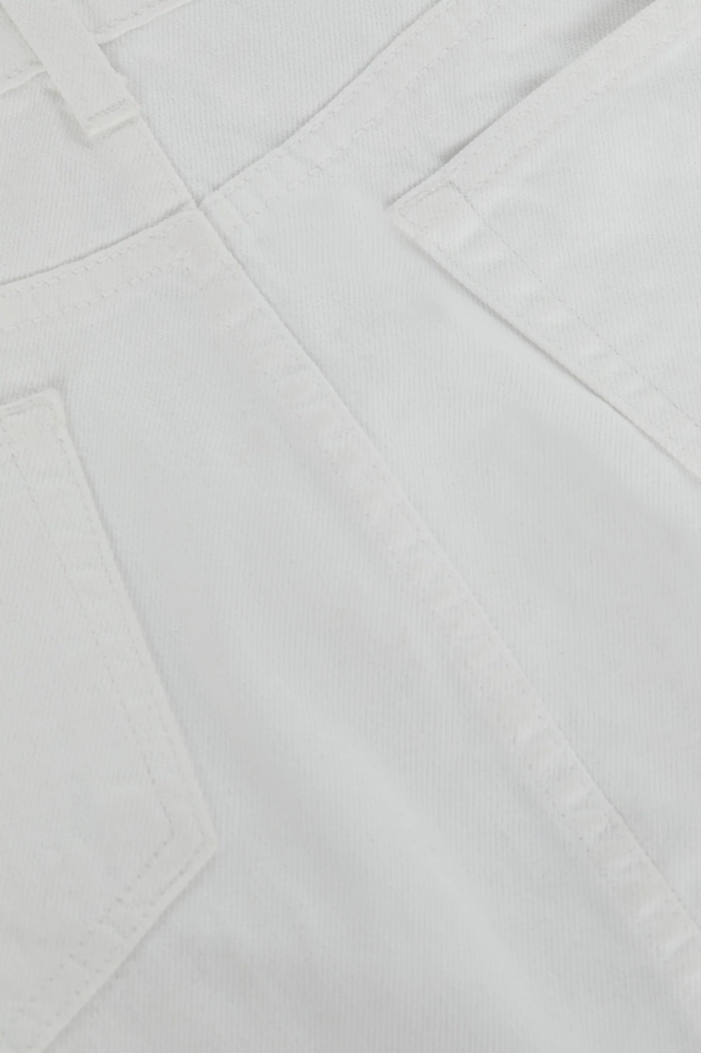L'AGENCE - Tylee Denim Skirt - Blanc