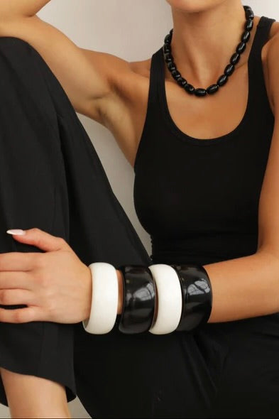 Cove Bangle Ivory