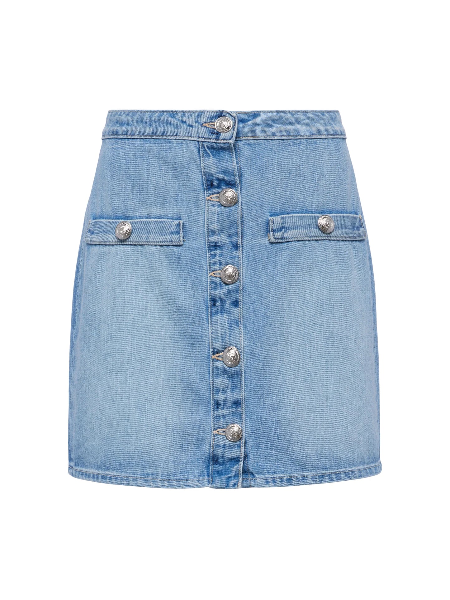 L'AGENCE - Kris Denim Mini Skirt - Fontana