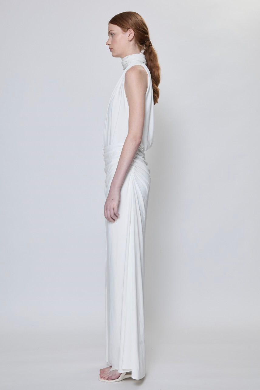 Moira Draped Jersey Gown